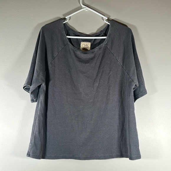 Chaser gray ribbed shirt medium new - Picture 1 of 4